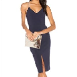 Size 6 LIKELY Brooklyn Navy Blue Dress